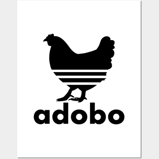 ADOBO CHICKEN FILIPINO FOOD POCKET DESIGN Posters and Art